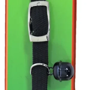 Boon kattenhalsband elastisch, zwart