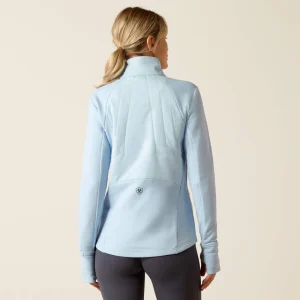 Ariat WMS Venture 1/2 Zip Sweatshirt cerulean