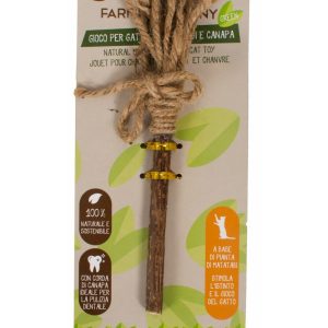 Farm Company Greenline kattenspeelgoed Matatabi bezem