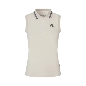 Kingsland Naira Pique Sleeveless Polo