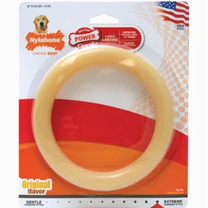 Nylabone Dura Chew Kauwring voor Honden | Beige