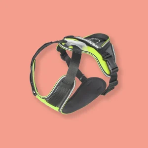 Julius-K9 IDC Longwalk Hondentuig | Neon Geel/Grijs - Verstelbaar