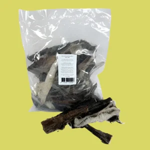 Natuurlijke Gedroogde Paardenhuid met Haar - Premium Kauwsnack voor Honden