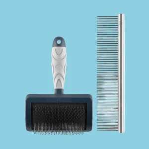 Mikki Doodle Grooming Kit | Professionele Hondenkam & Slickerborstel