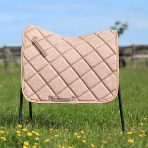 Sparkling glitter zadeldek Goud