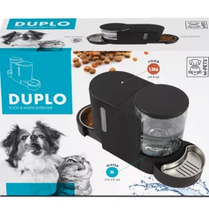 M-Pets Duplo water en voer dispenser