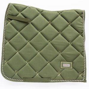 Showtime Crown dressuur zadeldek Mosgroen