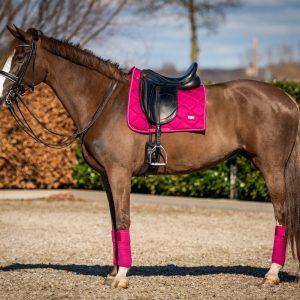 Showtime Crown dressuur zadeldek Raspberry