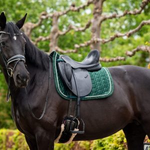 Zadeldek velvet forest green