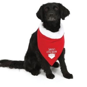 Christmas Bandana "Santa's Little Helper"