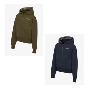 Lemieux 24AW Young Rider Hettie hoodie met halve rits
