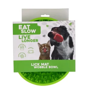 Eat Slow Live Longer Lick Mat Wobble Bowl