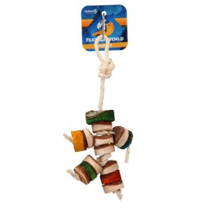 Feather World Puppet vogel speelgoed