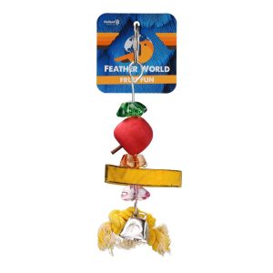 Feather World fruithanger vogel speelgoed