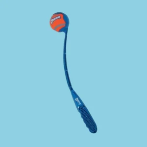 Chuckit! Junior Werpstok met Bal – 1.8 Meter | Blauw & Oranje