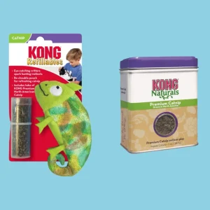 Combideal Kong - Kameleon + Catnip Navulling Voordeelverpakking