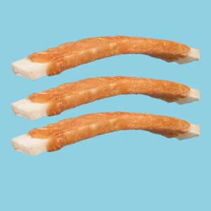 Trixie Denta Fun Hondenkluif | Kippensmaak Barbecue Rib Vorm