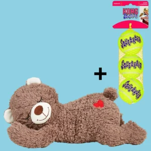 Combideal - Fofos Heartbeat Beer + Kong Squeakairs Medium (6 CM)