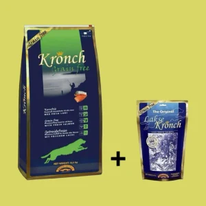 Combideal Kronch Graanvrij + 100% Zalmsnacks (175 Gram)