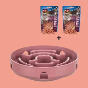 Combideal - Trixie Cat Activity Rocking Maze Kunststof + 2x Trixie Premio Carpaccio Kattensnack