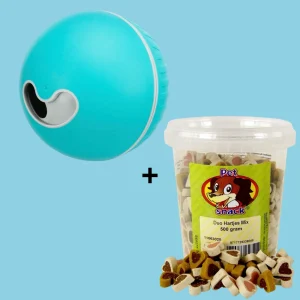 Combideal - Trixie Snackbal Hond + Petsnack Duo Hartjes Mix Emmer (500 Gram)