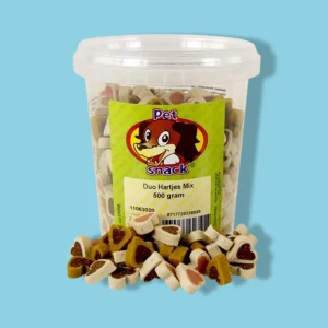 Petsnack - Duo Hartjes Mix Hondensnack 500 gram