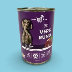 Fred's Blik Vers Rund Natvoer voor Honden