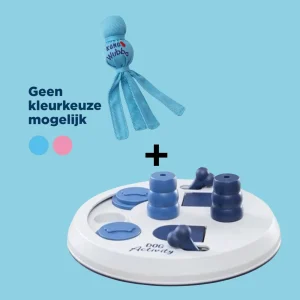 Combideal - Trixie Dog Activity Flip Board + Kong Wubba Puppy Assorti