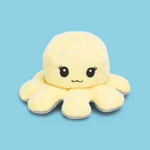 Trixie - Octopus Omkeerbaar Pluche Grijs / Geel