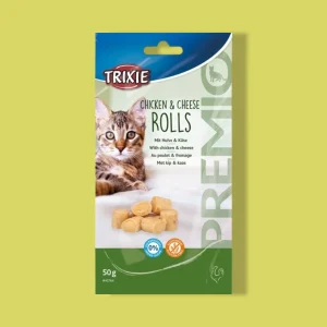 Heerlijke Kip-Kaas Rolletjes voor Katten | Glutenvrij