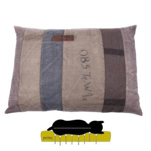 Lex & Max Orthopedisch kussen Canvas Patch