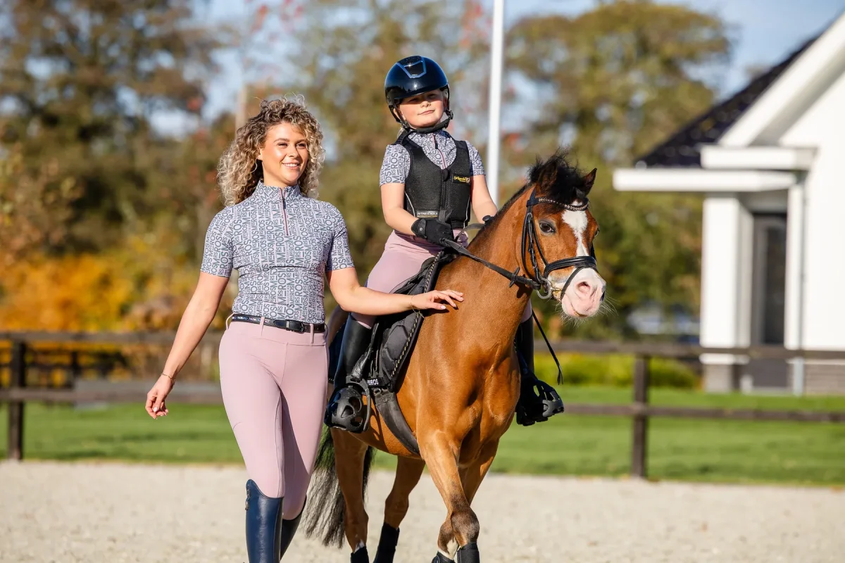 Mrs. Ros Mini Riding breeches Blush Noir - Afbeelding 3