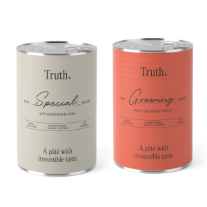 The Truth – Paté / Natvoeding voor honden – Verschillende smaken – 6x400gram