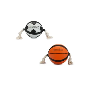 Beeztees Action bal met touw
