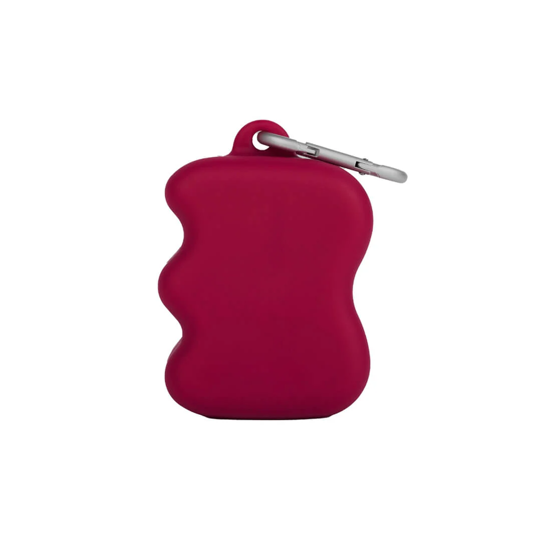 Silicone Dog Treat Dispenser - Mulberry