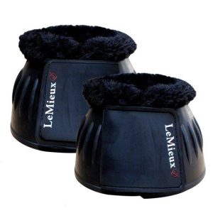 LeMieux Rubber Bell Boots Fleece springschoenen