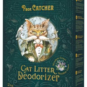 Prof. Catcher Cat Litter Deodorizer Weidegras 2KG