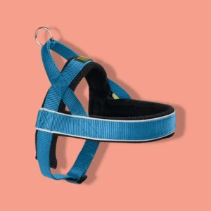 Hunter - Harnas Norweger Racing Nylon Blauw Zwart