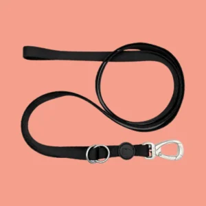 Morso Hondenriem Verstelbaar | Gerecycled Materiaal - Zwart