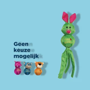 KONG Wubba Ballistic Friend Hondenspeelgoed - Groen