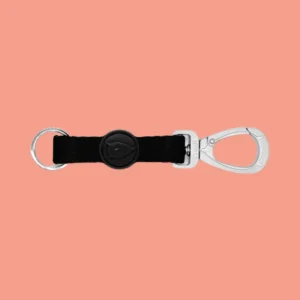 Morso Key Cord Sleutelhanger Pureness - Gerecyclede Band | Zwart