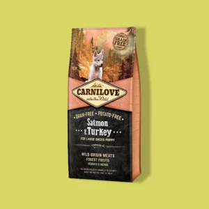 Carnilove - Salmon Turkey Puppies Large Breed Hondenvoer