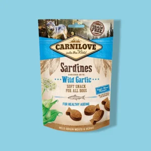 Carnilove - Soft Snack Sardines Wilde Knoflook Hondensnack