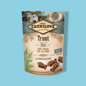 Carnilove Soft Snack Forel & Dille | Gezonde Hondenbeloning in Visvorm