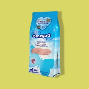 Renske Mighty Omega-3 Plus Hondenvoer | Kip & Rijst voor Volwassen & Senior Honden