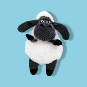 Kong Sherps Floofs Big Sheep | Groot Zacht Pluche Hondenspeeltje met Corduroy
