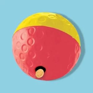 Nina Ottosson Dog Treat Tumble | Intelligentiespeelgoed Hond - Rood/Geel