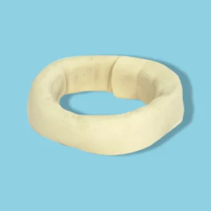 Petsnack Witte Buffelhuid Kauwring