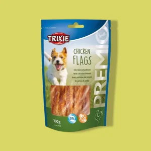 Trixie Premio Chicken Flags | Heerlijke Gedroogde Kipfilet Hondensnacks