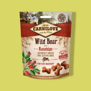 Carnilove - Crunchy Everzwijn Rozenbottel Hondensnack